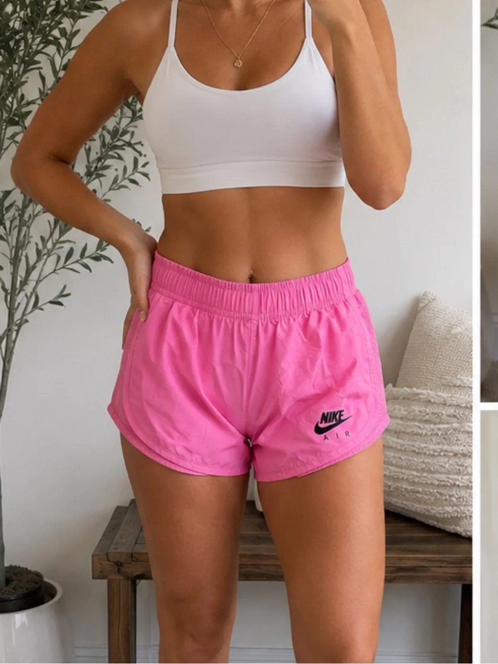 Nike Air Pink Running Athletic Shorts